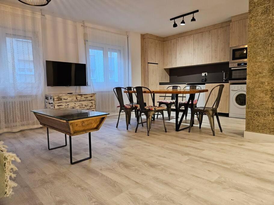 1A108 Amplio Y Moderno Apartamento Gijón Buitenkant foto