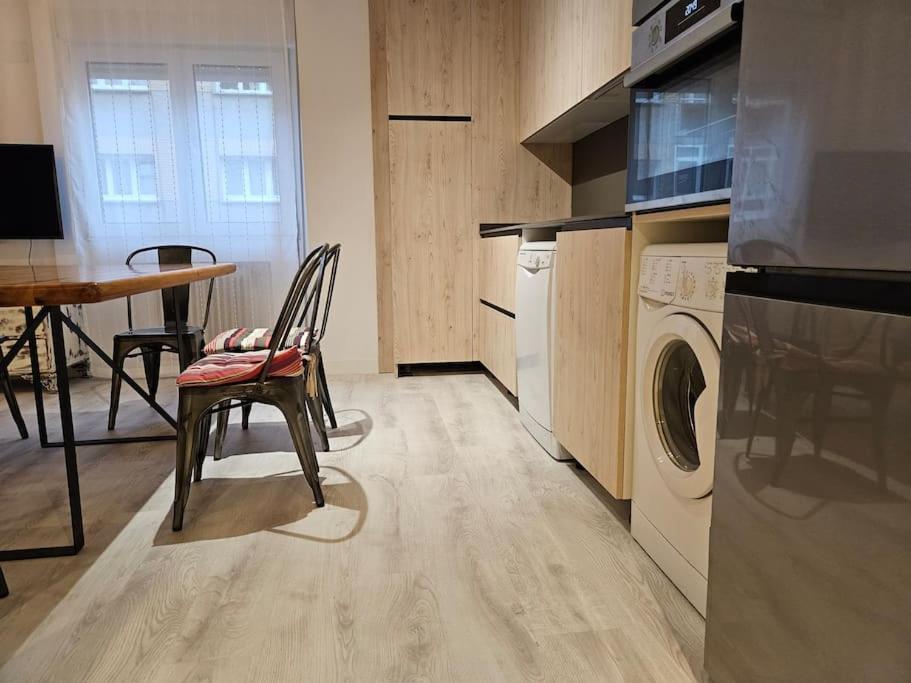 1A108 Amplio Y Moderno Apartamento Gijón Buitenkant foto