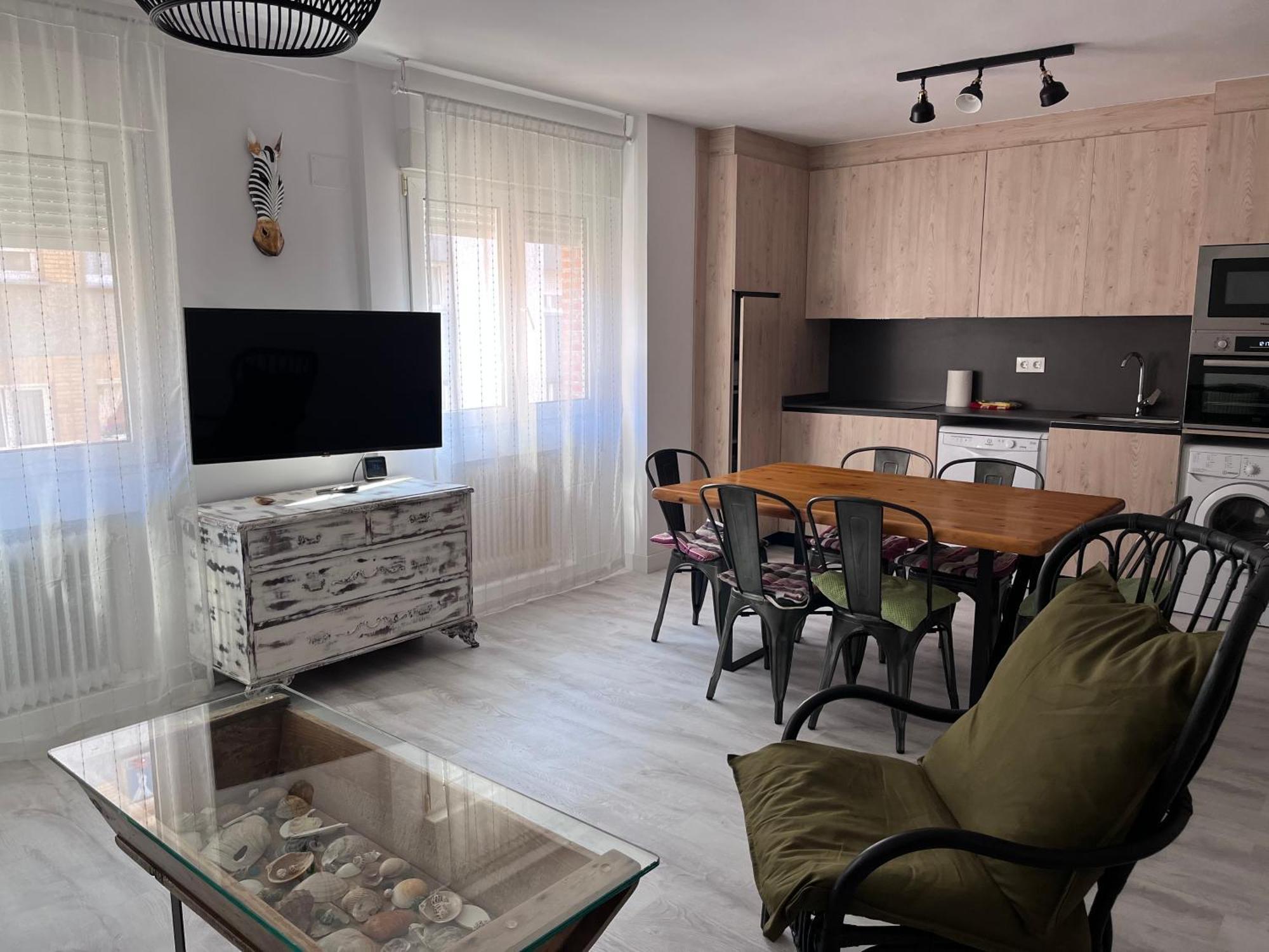 1A108 Amplio Y Moderno Apartamento Gijón Buitenkant foto